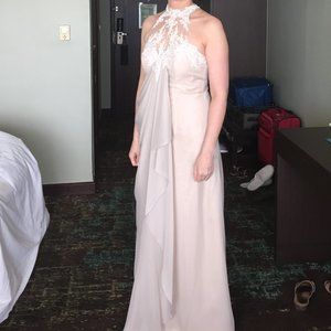 Gorgeous halter neck gown